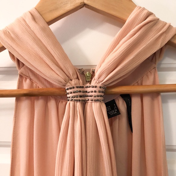 Mango Blush Beaded Dress - Picture 2 of 5